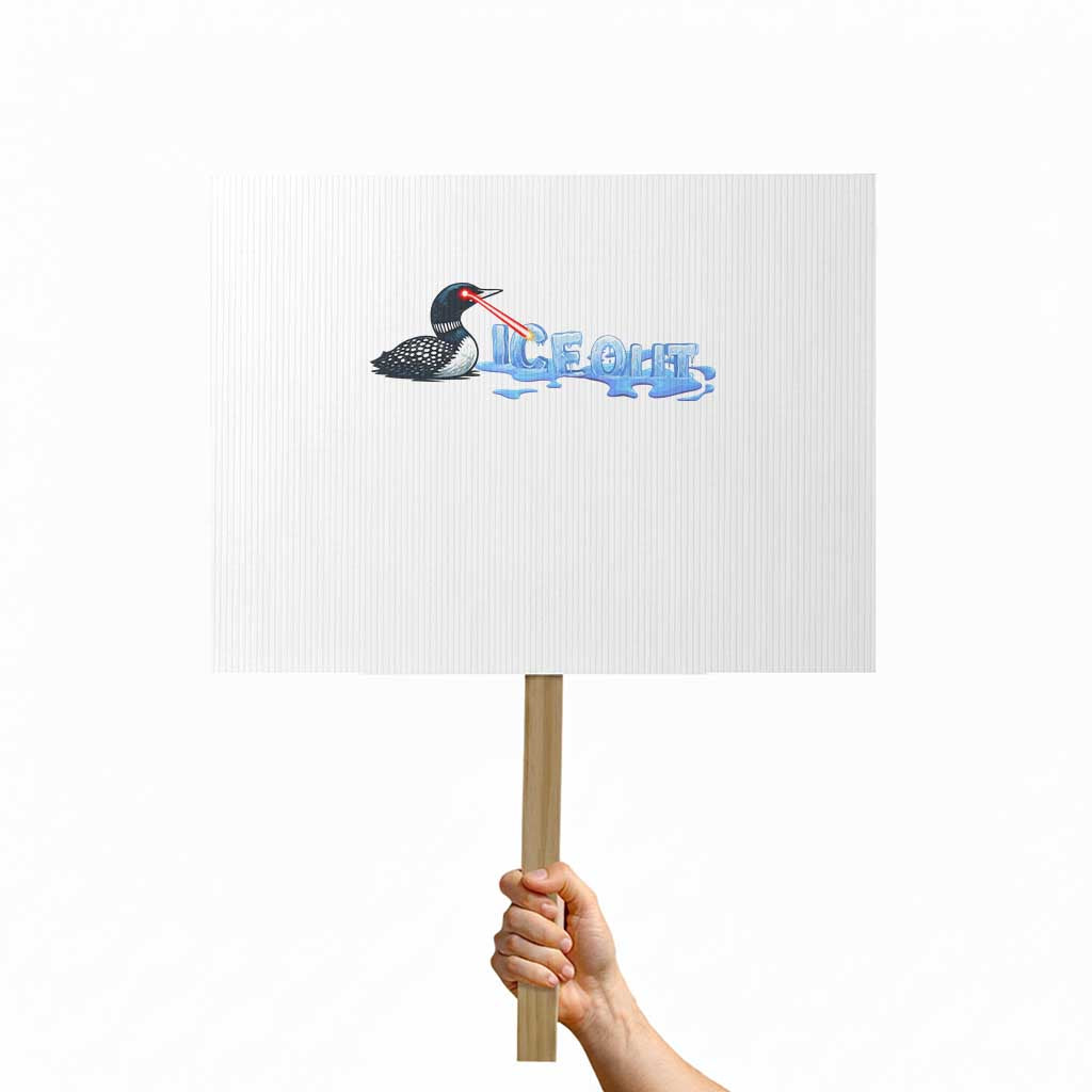 Ice Out Protest Sign Minnesota Resist Anti ICE Immigration Protest TS14 Horizontal 18