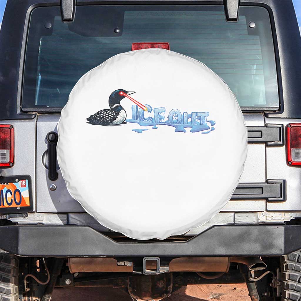 Ice Out Spare Tire Cover Minnesota Resist Anti ICE Immigration Protest TS14 No hole Black Print Your Wear