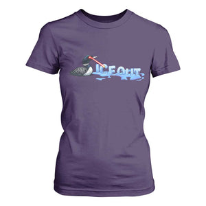 Ice Out T Shirt For Women Minnesota Resist Anti ICE Immigration Protest TS14 Purple Print Your Wear