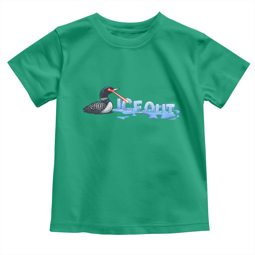 Ice Out Toddler T Shirt Minnesota Resist Anti ICE Immigration Protest TS14 Irish Green Print Your Wear