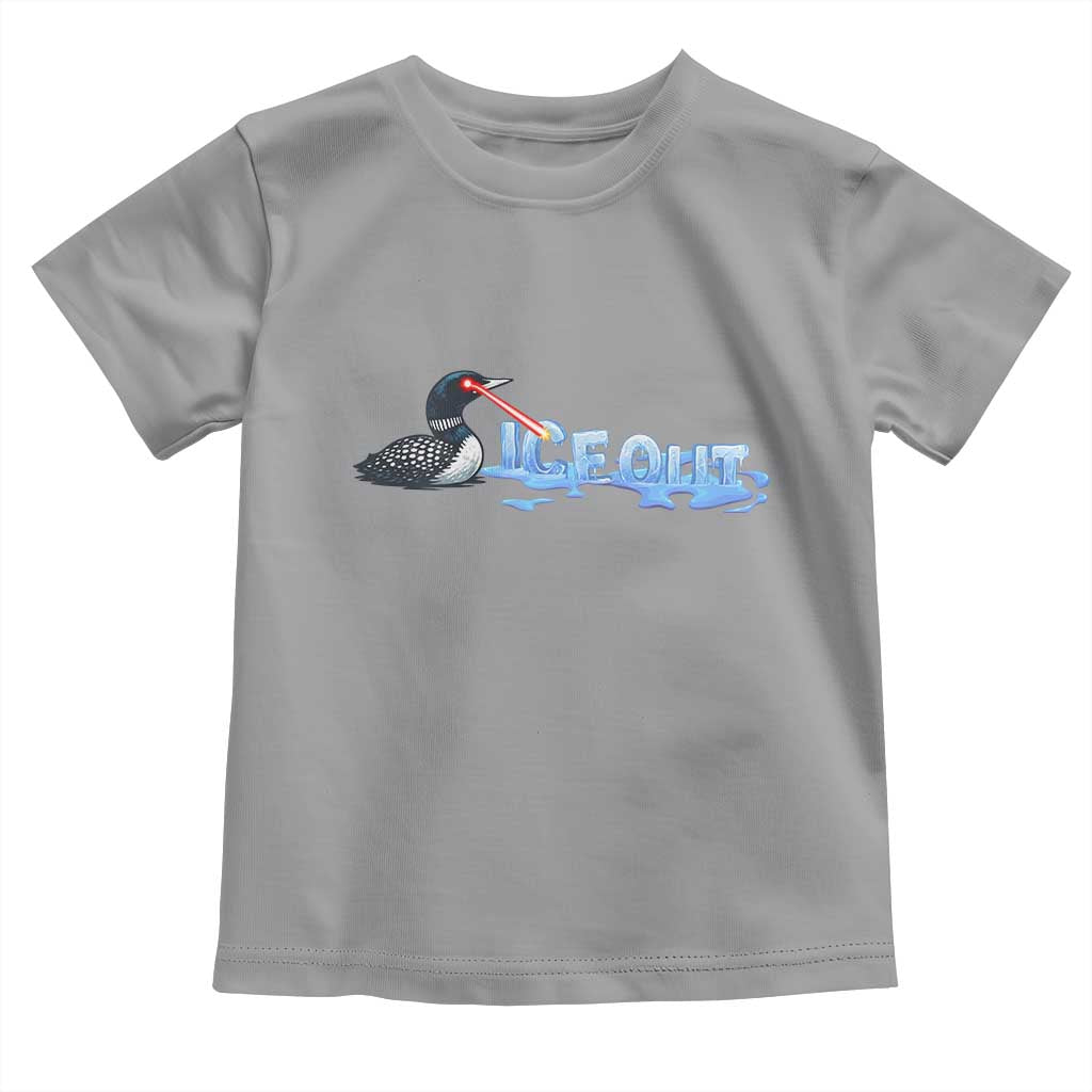 Ice Out Toddler T Shirt Minnesota Resist Anti ICE Immigration Protest TS14 Sport Gray Print Your Wear