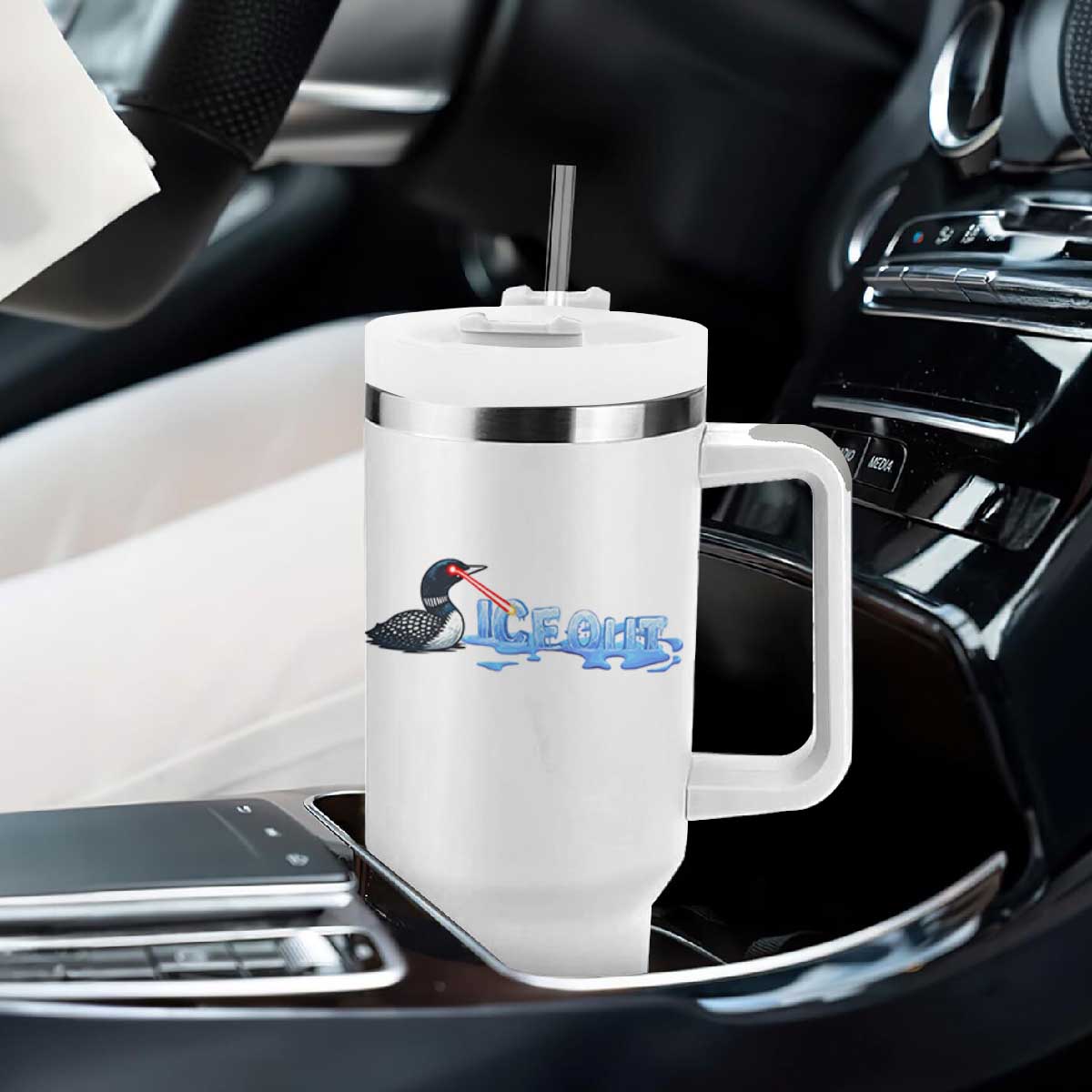 Ice Out Tumbler With Handle Minnesota Resist Anti ICE Immigration Protest TS14 Print Your Wear