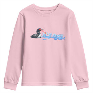 Ice Out Youth Sweatshirt Minnesota Resist Anti ICE Immigration Protest TS14 Light Pink Print Your Wear