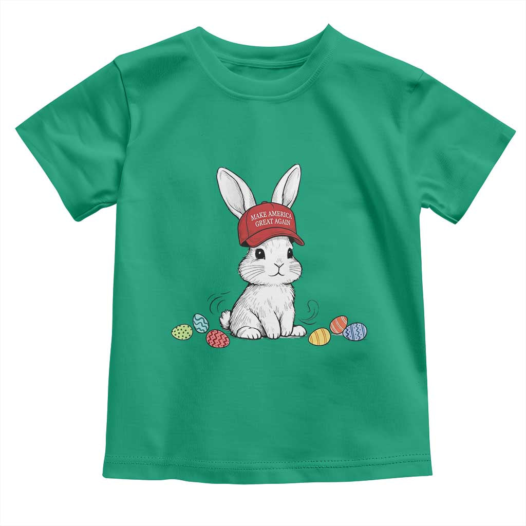 Funny Easter Bunny Wearing Hat American Toddler T Shirt TS14 Irish Green Print Your Wear