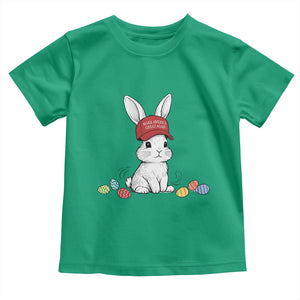 Funny Easter Bunny Wearing Hat American Toddler T Shirt TS14 Irish Green Print Your Wear