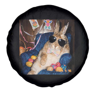Funny Easter Bunny Sunglasses Graphic Spare Tire Cover TS14 Print Your Wear