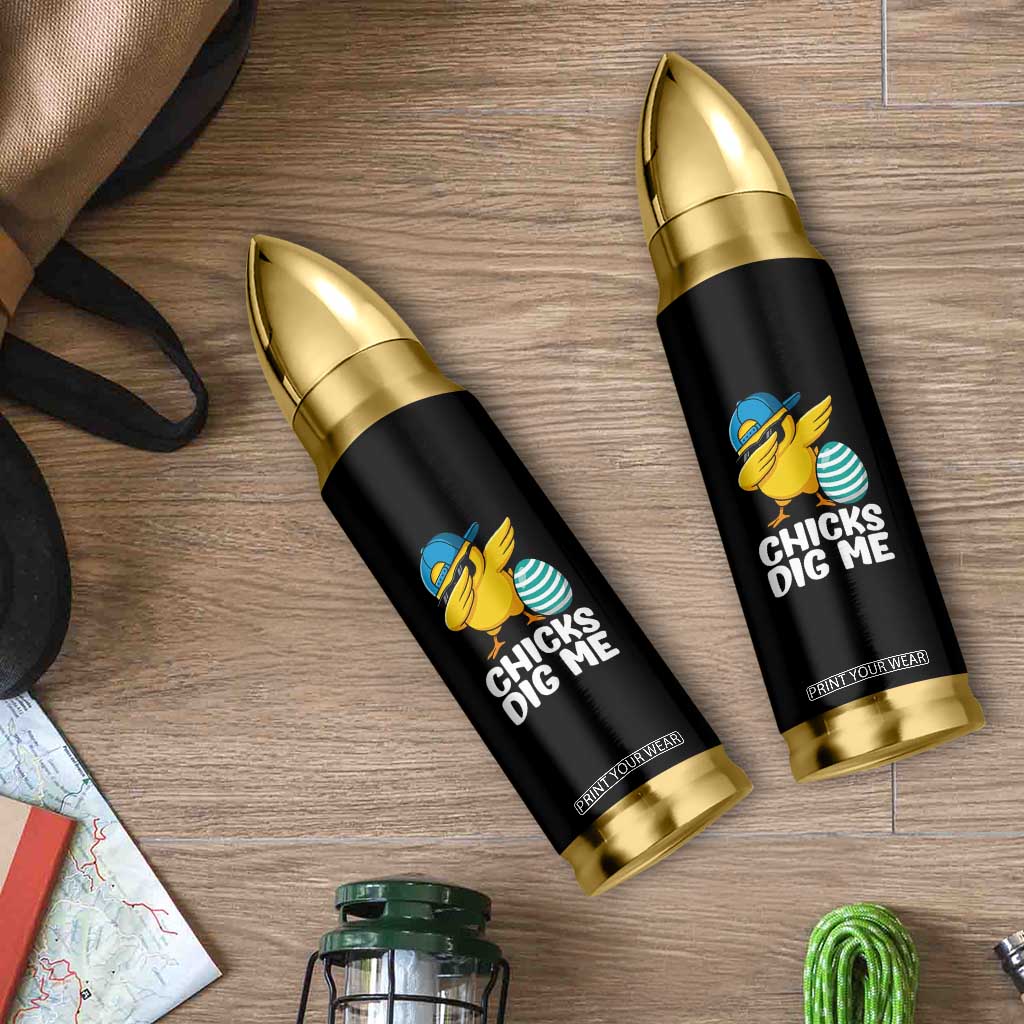 Easter Chicks Dig Me Bullet Tumbler Cute Chicken Dabbing Egg Hunt Toddler TS14 Print Your Wear