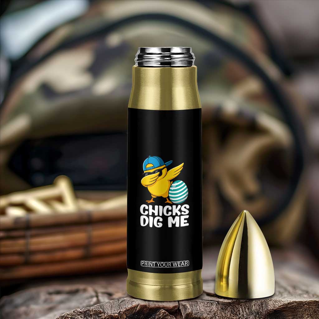 Easter Chicks Dig Me Bullet Tumbler Cute Chicken Dabbing Egg Hunt Toddler TS14 Print Your Wear