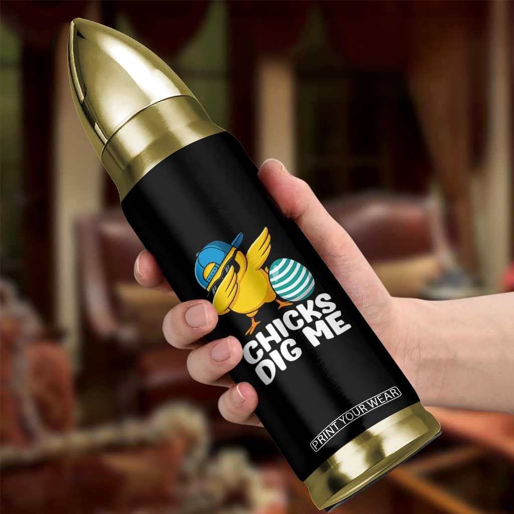 Easter Chicks Dig Me Bullet Tumbler Cute Chicken Dabbing Egg Hunt Toddler TS14 Print Your Wear