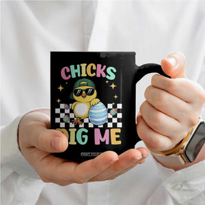 Chicks Dig Me Coffee Mug Funny Easter Chick TS14 Print Your Wear
