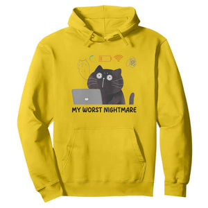 My Worst Nightmare Hoodie Funny Cat Gaming Wifi Loading Hurmor TS14 Daisy Print Your Wear