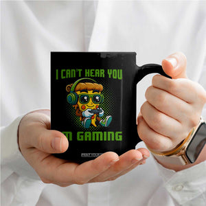 Funny Pizza Video Gaming Coffee Mug I Can Not Hear You I Am Gaming TS14 Print Your Wear