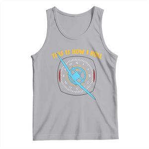 Funny Pilot Aviation Airplane Tank Top This Is How We Roll TS14 Athletic Heather Print Your Wear