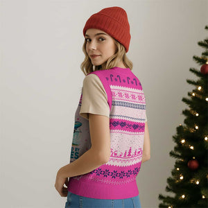Funny Pilot Aviation V-Neck Knit Sweater Vest Easily Distracted By Airplanes Lover TS14 Print Your Wear