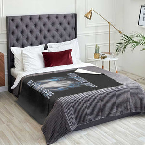 Hide Your Wife The Alpha Is Here Throw Blanket Funny Sarcastic Cringe Werewolf Meme TS14 Print Your Wear