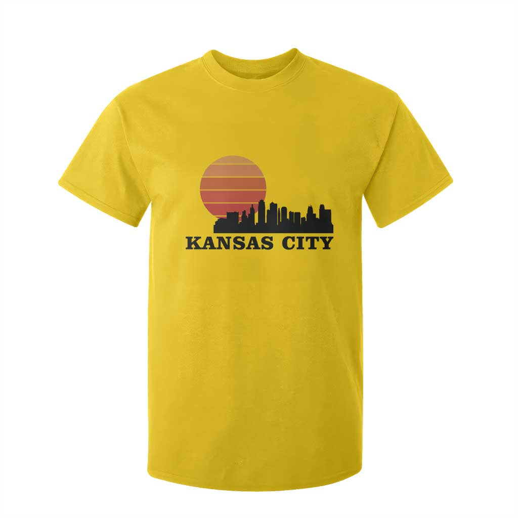 Kansas City Missouri Retro 80s Style T Shirt For Kid TS14 Daisy Print Your Wear