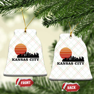 Kansas City Missouri Retro 80s Style Ceramic Ornament TS14 Print Your Wear