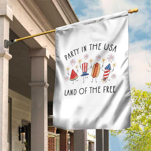 Patriotic Doodle Garden Flag Watermelon Hotdog Firework Cute Fourth of July TS14 Print Your Wear