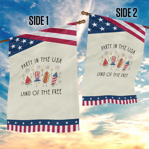 Cute Fourth of July Patriotic Garden Flag Watermelon Hotdog Firework TS14 Print Your Wear