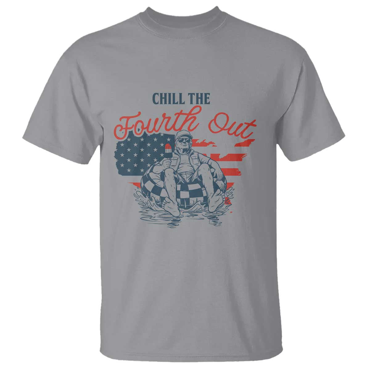 Chill The Fourth Out T Shirt Funny FDT 4th of July
