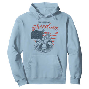 Chill The Fourth Out Hoodie Funny Statue of Liberty 4th of July