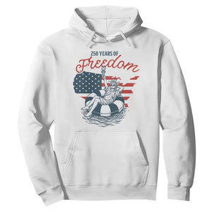 Chill The Fourth Out Hoodie Funny Statue of Liberty 4th of July