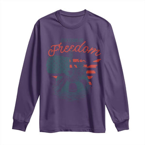 Chill The Fourth Out Long Sleeve Shirt Funny Statue of Liberty 4th of July