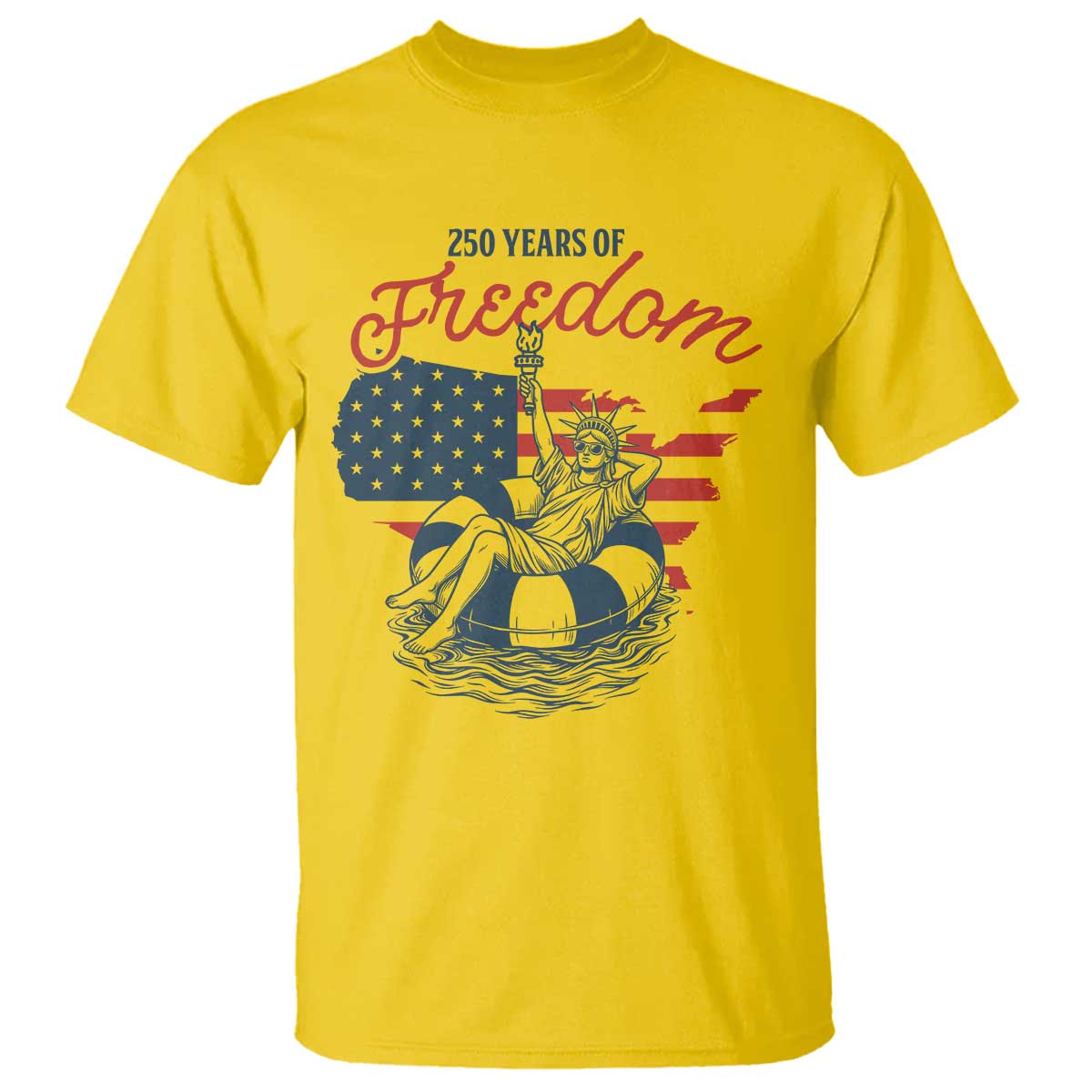 Chill The Fourth Out T Shirt Funny Statue of Liberty 4th of July
