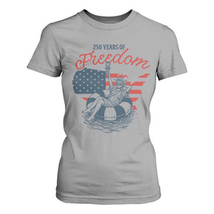 Chill The Fourth Out T Shirt For Women Funny Statue of Liberty 4th of July