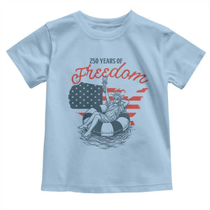 Chill The Fourth Out Toddler T Shirt Funny Statue of Liberty 4th of July