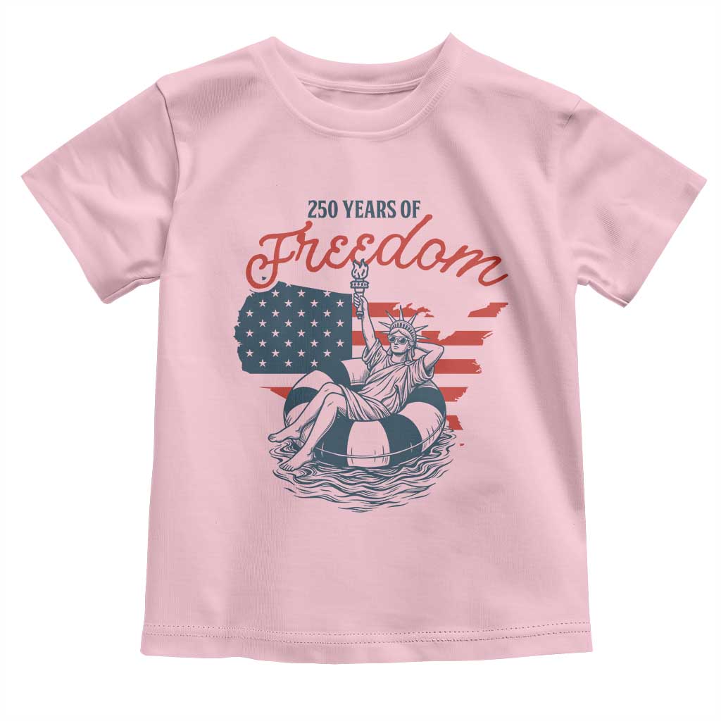 Chill The Fourth Out Toddler T Shirt Funny Statue of Liberty 4th of July