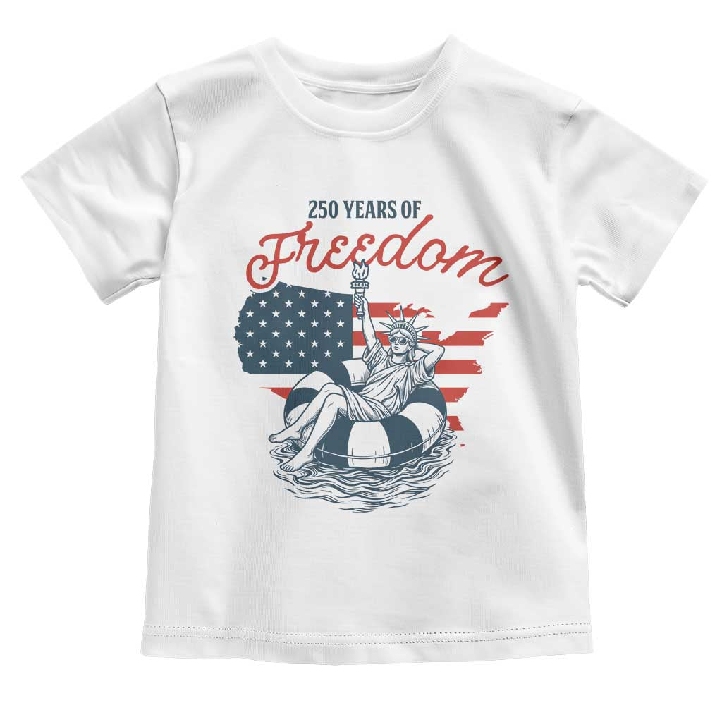 Chill The Fourth Out Toddler T Shirt Funny Statue of Liberty 4th of July