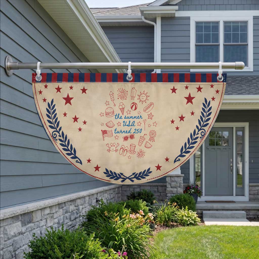 Chill The Fourth Out Patriotic Fan Flag Funny FDT 4th of July
