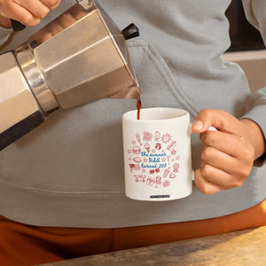 The Summer USA Turned 250 Coffee Mug 250 Years America Anniversary 4th of July