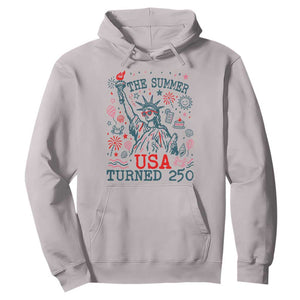 250 Years America Anniversary Statue of Liberty Hoodie The Summer USA Turned 250