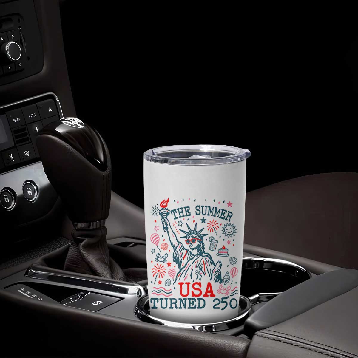250 Years America Anniversary Statue of Liberty Tumbler Cup The Summer USA Turned 250 TS14 Print Your Wear