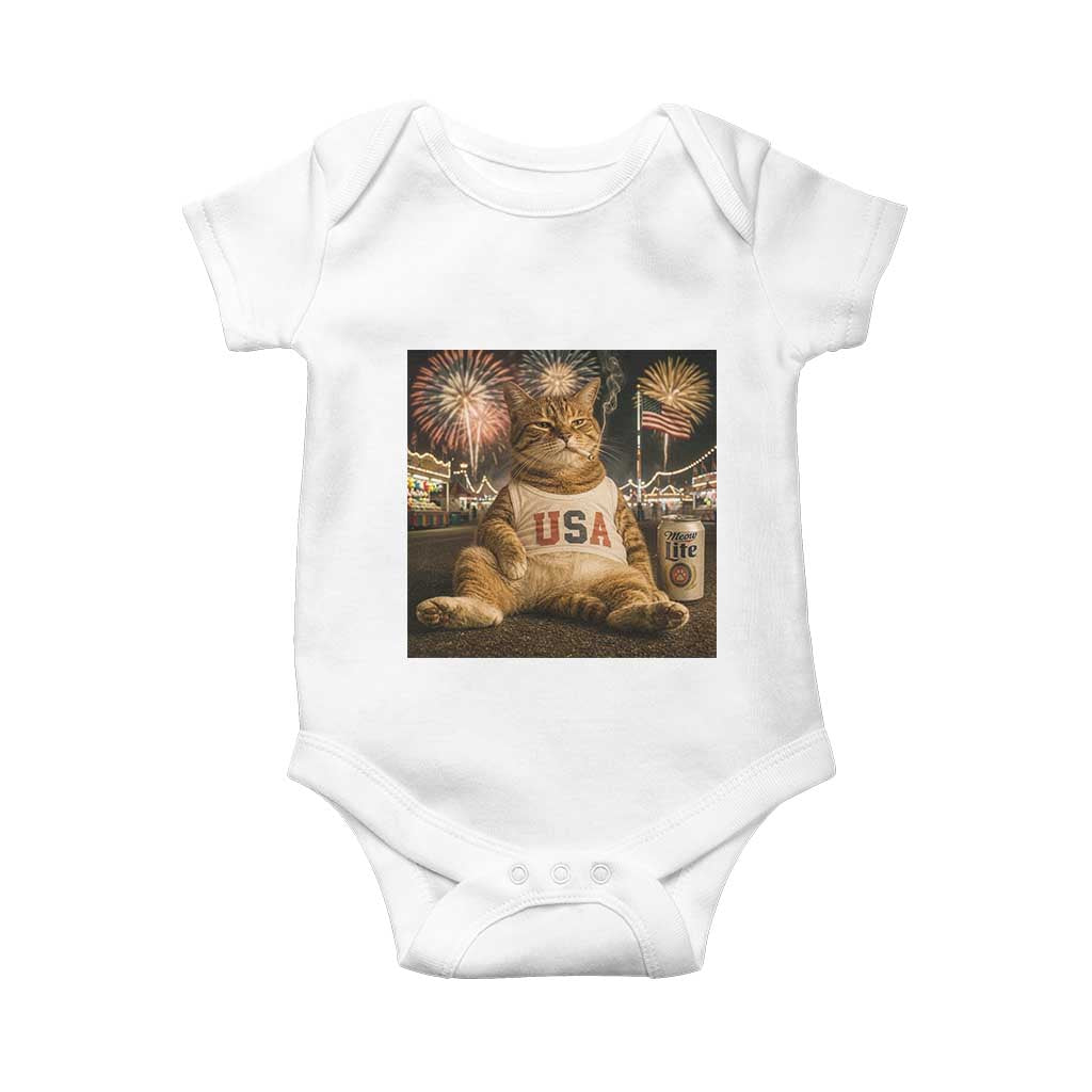 USA 250th Anniversary Statue of Liberty Baby Onesie The Summer USA Turned 250