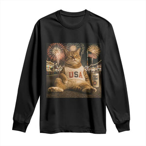USA 250th Anniversary Statue of Liberty Long Sleeve Shirt The Summer USA Turned 250