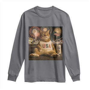 USA 250th Anniversary Statue of Liberty Long Sleeve Shirt The Summer USA Turned 250