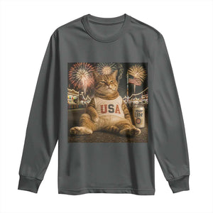 USA 250th Anniversary Statue of Liberty Long Sleeve Shirt The Summer USA Turned 250