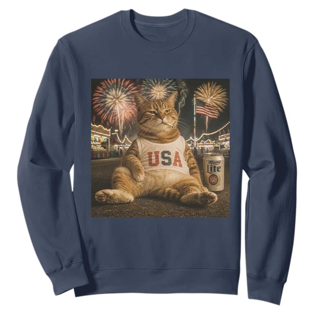 USA 250th Anniversary Statue of Liberty Sweatshirt The Summer USA Turned 250