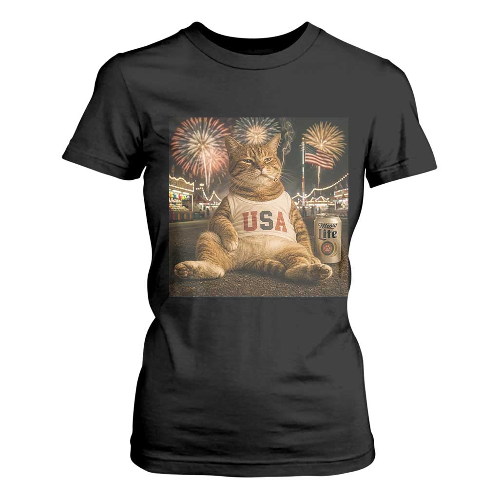 USA 250th Anniversary Statue of Liberty T Shirt For Women The Summer USA Turned 250