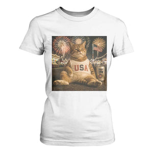 USA 250th Anniversary Statue of Liberty T Shirt For Women The Summer USA Turned 250