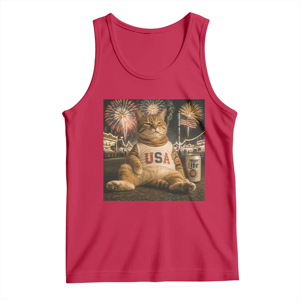 USA 250th Anniversary Statue of Liberty Tank Top The Summer USA Turned 250