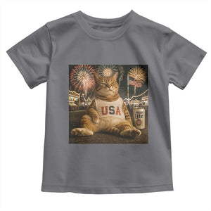 USA 250th Anniversary Statue of Liberty Toddler T Shirt The Summer USA Turned 250