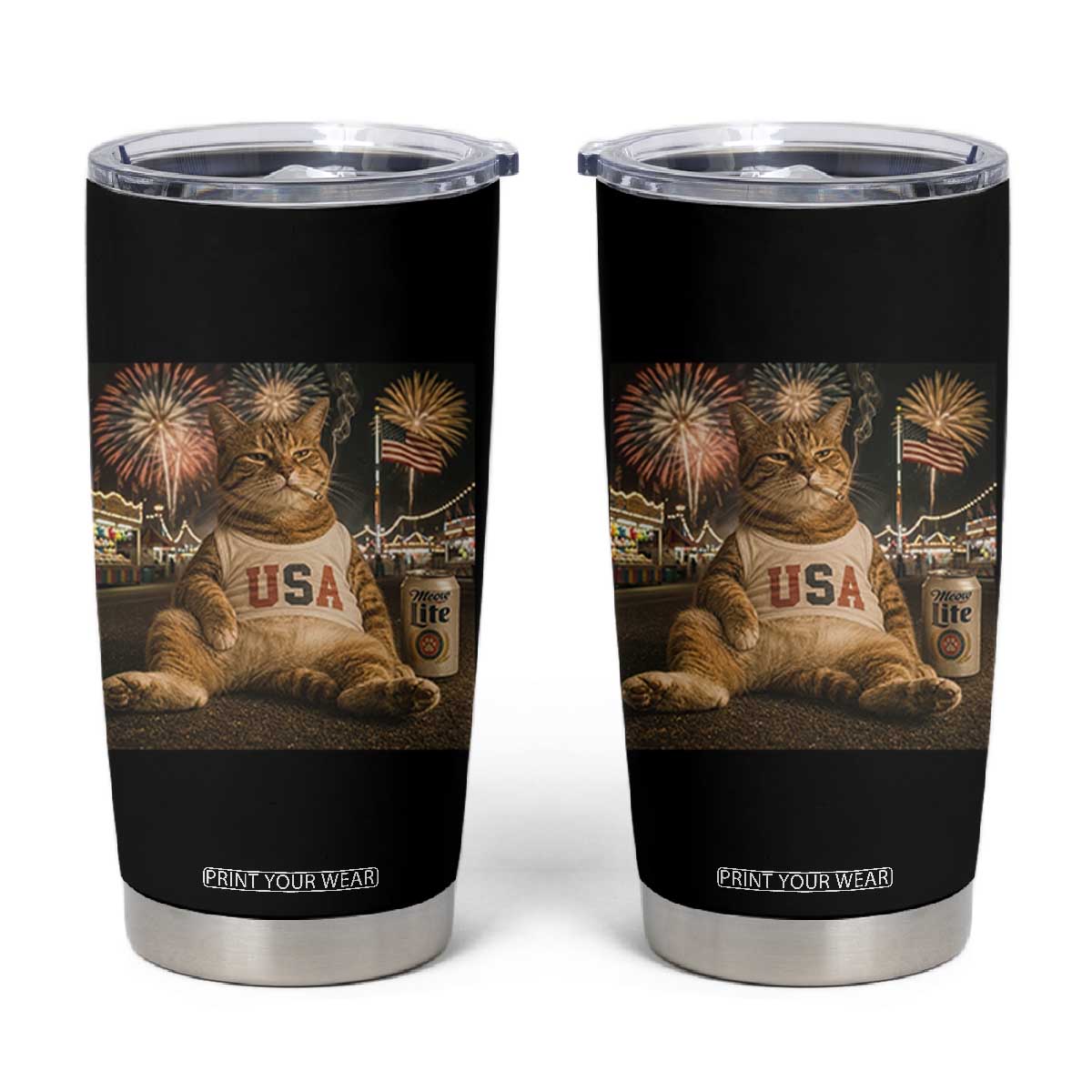 USA 250th Anniversary Statue of Liberty Tumbler Cup The Summer USA Turned 250