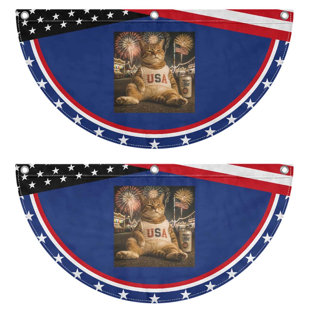The Summer USA Turned 250 Patriotic Fan Flag 250 Years America Anniversary 4th of July