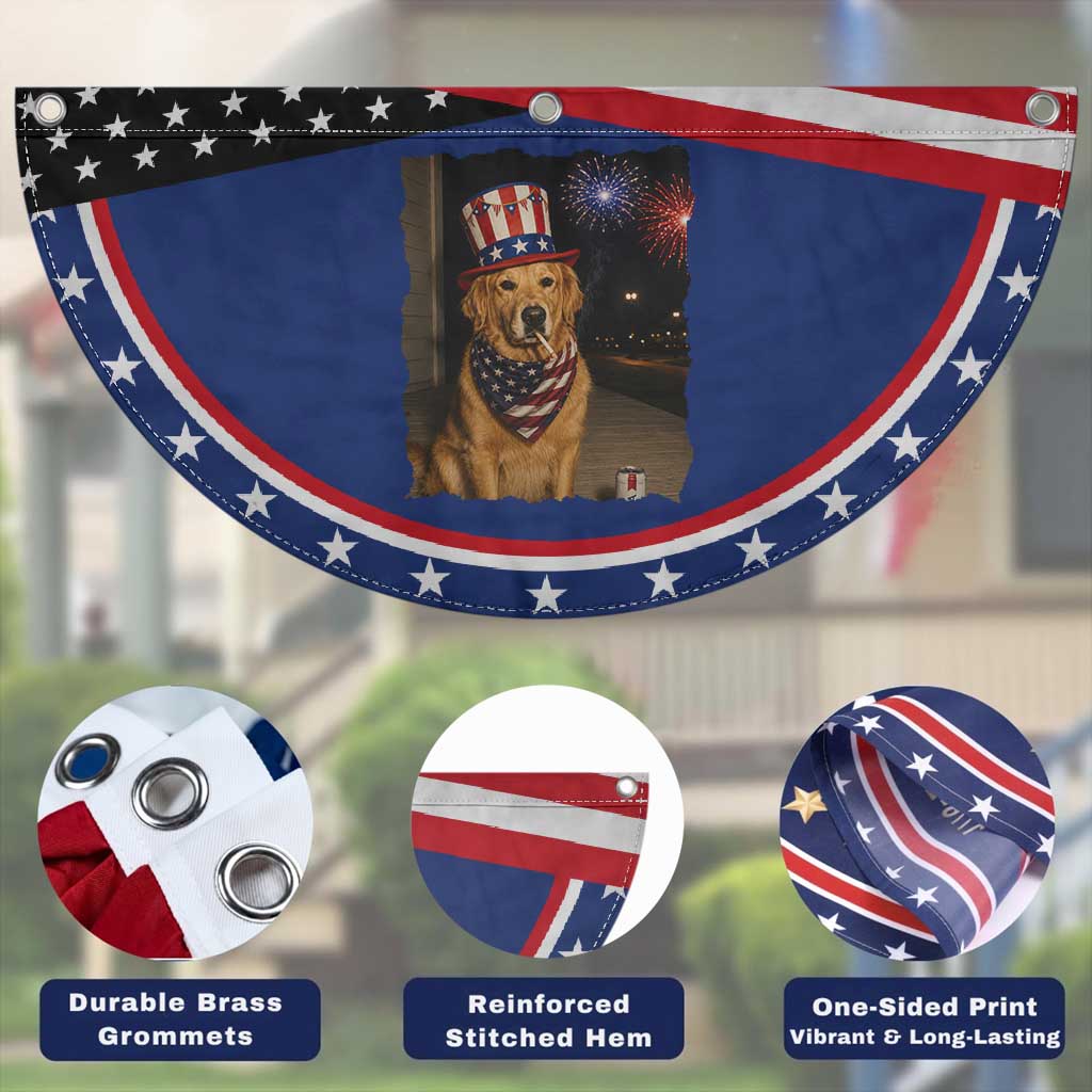 USA 250th Anniversary Statue of Liberty Patriotic Fan Flag The Summer USA Turned 250
