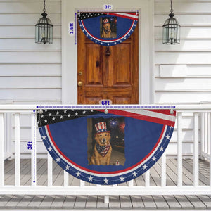 USA 250th Anniversary Statue of Liberty Patriotic Fan Flag The Summer USA Turned 250