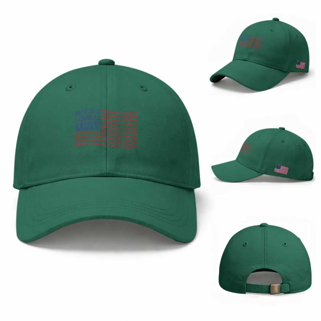 USA But In A Liberal Way 4th of July Baseball Cap Feminist Women's Rights Freedom